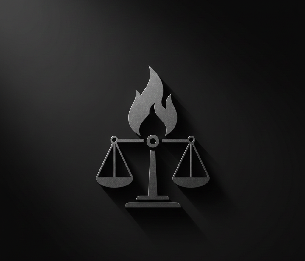 Imagem simbólica de virtude, equilíbrio moral e integridade pessoal